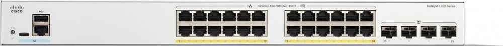 Šakotuvas Cisco Catalyst C1300-24FP-4G