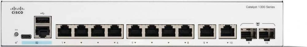 Šakotuvas „Cisco Catalyst C1300-8T-E-2G“