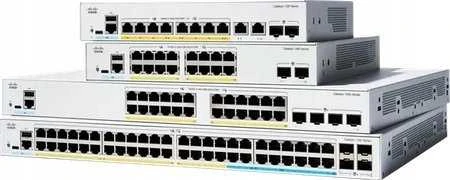 Šakotuvas Cisco CATALYST 1300 4-PORT 2.5GE - 4-PORT GE POE 2X10G SFP+