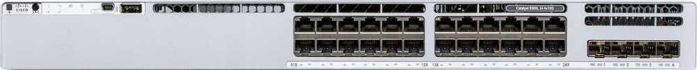 Šakotuvas Cisco CATALYST 9300L 24P DATA NETWORK - ADVANTAGE 4X1G UPLINK