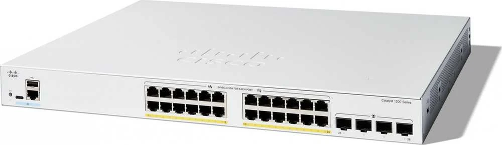 Šakotuvas „Cisco Catalyst C1200-24FP-4G“
