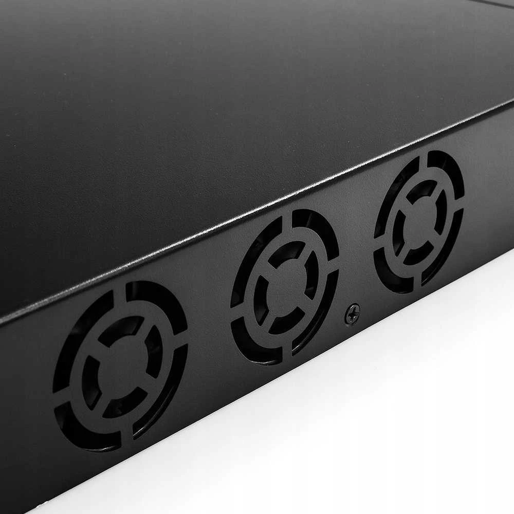 Šakotuvas Cudy GS2048PS4 Valdomas L2 Gigabit Ethernet (10/100/1000) Maitinimas per Ethernet (PoE) Juodas