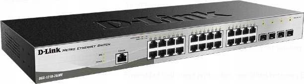 Šakotuvas D-Link DGS-1210-52/ME/E 48 prievadų 10/100/1000BASE-T + 4 prievadų 1 Gbps SFP prievadai Metro Ethernet