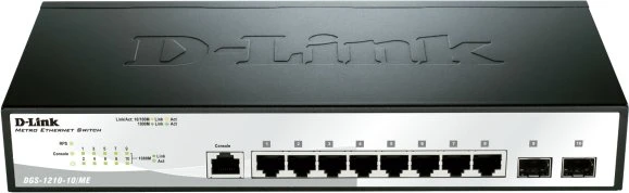 Šakotuvas D-Link Jungiklis dgs-1210-10/me/e