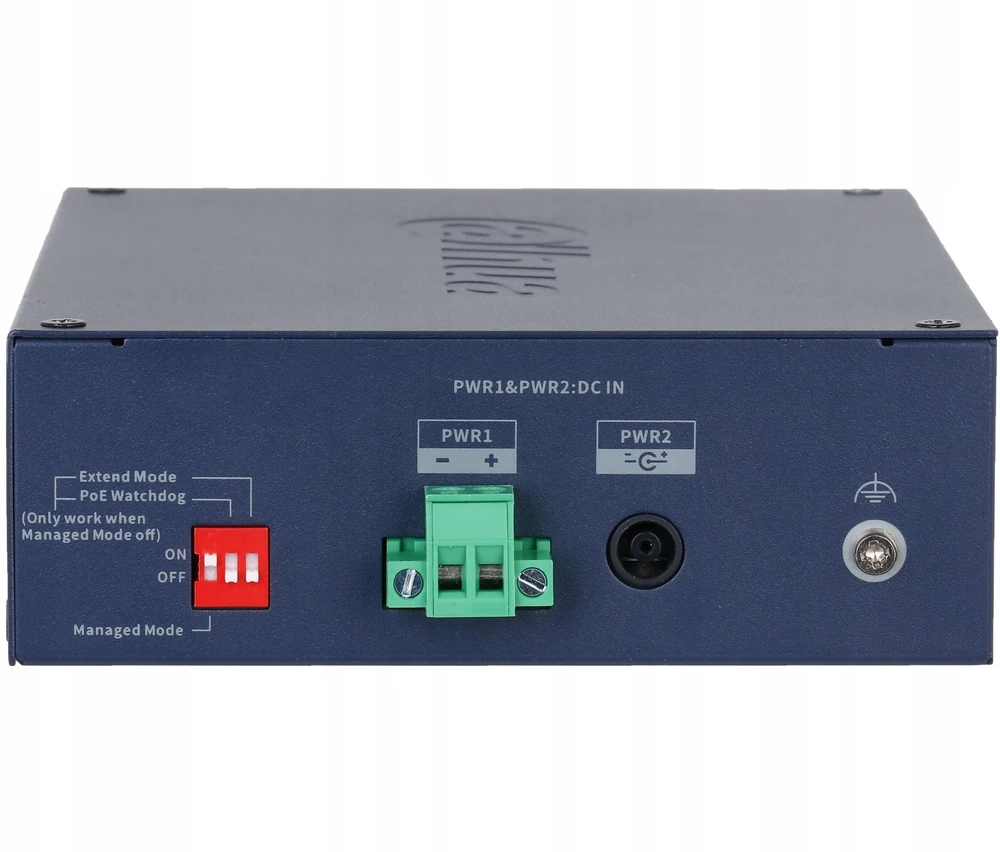 Šakotuvas VALDOMAS PRAMONINIS POE JUNGIKLIS CHS4212-8GT-110 8 PRIEVADŲ SFP DAHUA