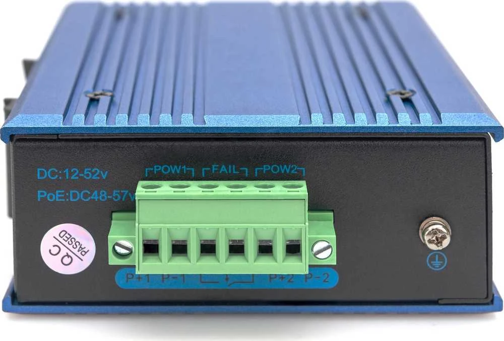 Šakotuvas „Digitus 4P Gigabit PoE“ komutatorius, nevaldomas, 1xSFP