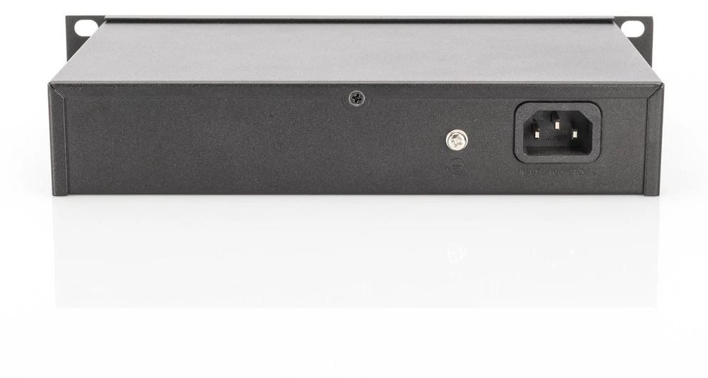Šakotuvas Switch Digitus Gigabit Ethernet PoE 8-port 10'' 80 W (DN-95317-1)
