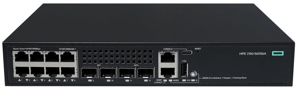Šakotuvas Hewlett Packard (HP) Jungiklis nw cw 2150 8g 2f 2p s6x56a