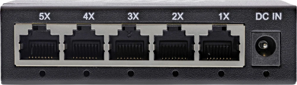 Šakotuvas InLine Gigabit Network Switch 5 prievadų, 1GBit/s, be ventiliatoriaus