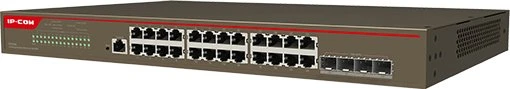 Šakotuvas Tenda IP-Com Networks tinklo komutatorius valdomas L3 Gigabit Ethernet (10/100/1000) 1U ruda (G5328X)