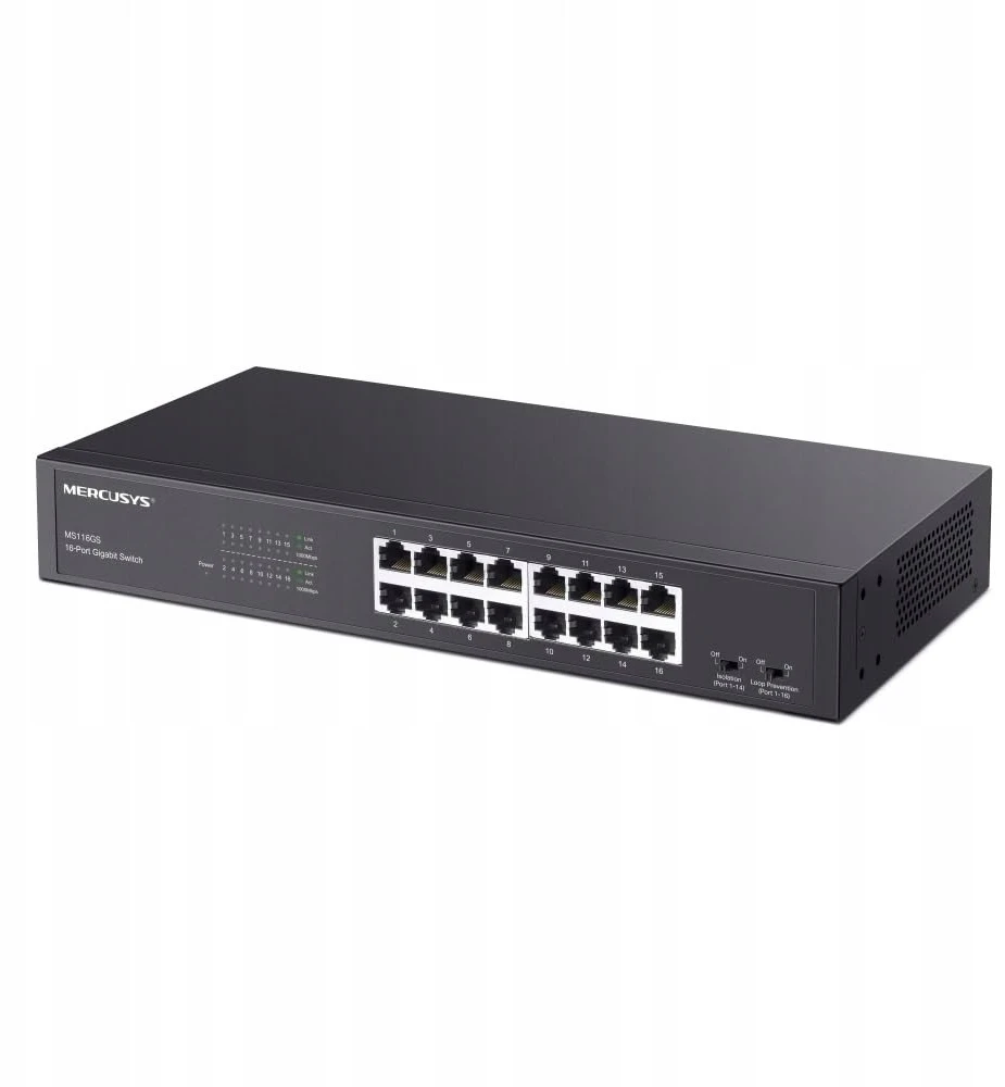 Šakotuvas Switch Mercusys MS116GS (MS116GS(UN))