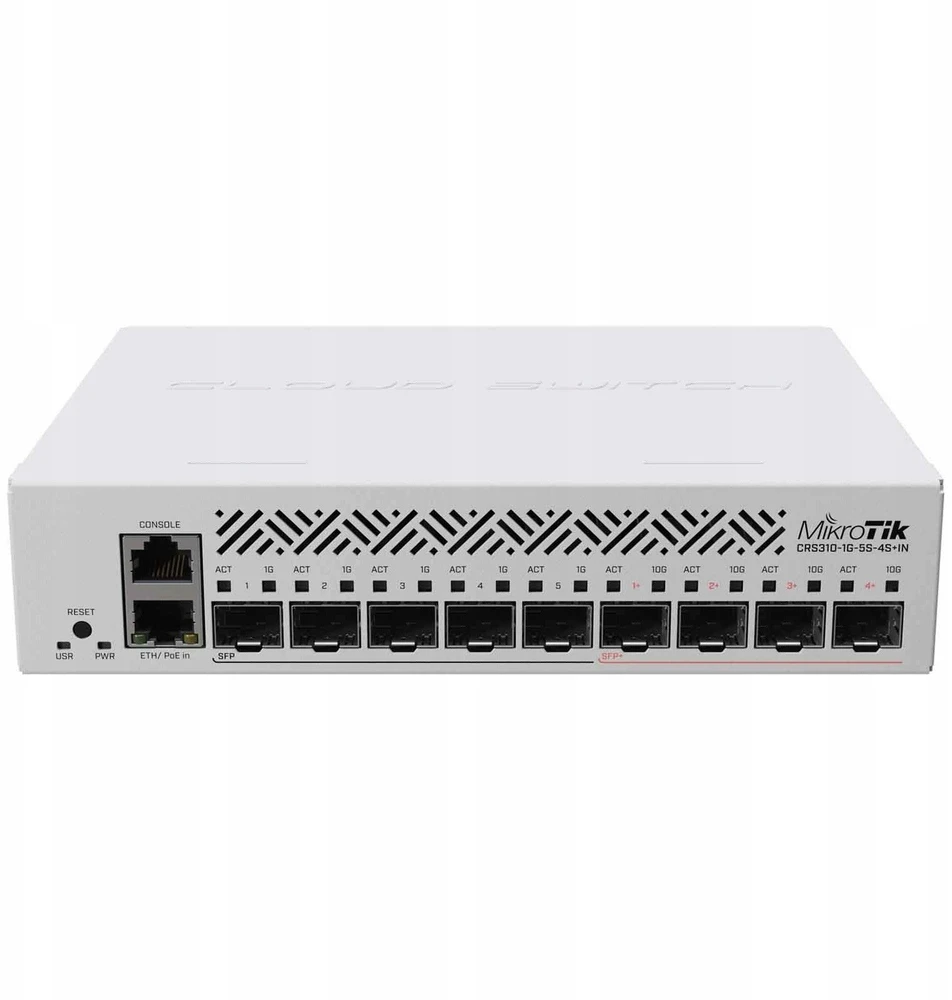 MIKROTIK RouterBOARD Cloud Maršrutizatorius Switch CRS310-1G-