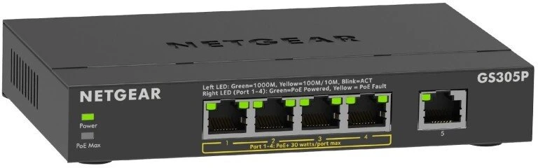 Šakotuvas Netgear GS305P-300EUS