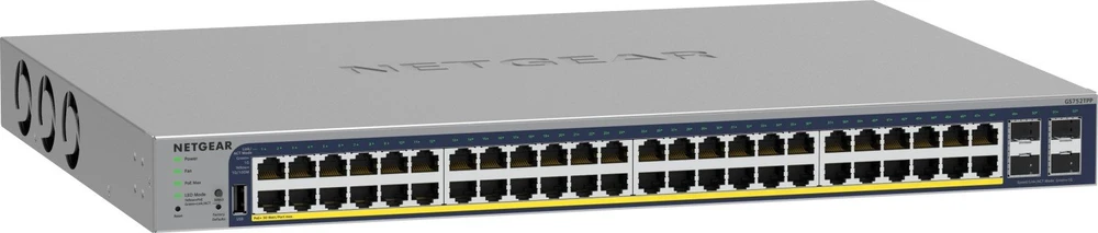 Šakotuvas NETGEAR 52PT GE POE+ išmanusis jungiklis