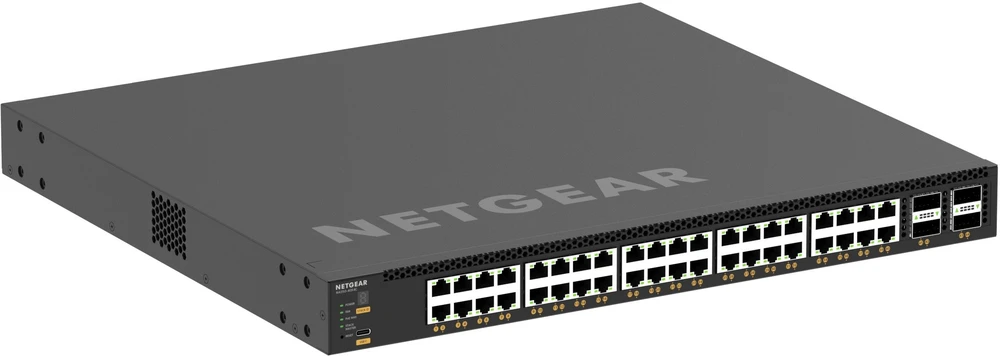 Šakotuvas Netgear 52-PORT 10G POE MANAGED SWITCH - M4350-40X4C 40X10G 4XQSFP28