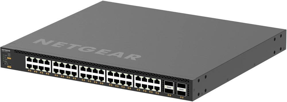 Šakotuvas Netgear 52-PORT 10G POE MANAGED SWITCH - M4350-40X4C 40X10G 4XQSFP28