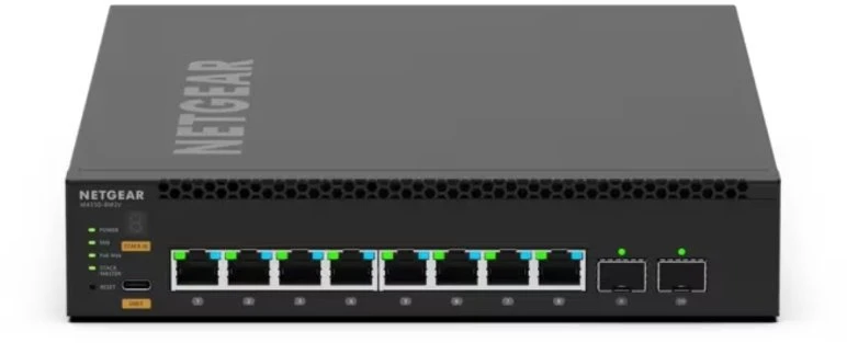 Šakotuvas Netgear 8-PORT M4350-8M2V - MANAGED SWITCH