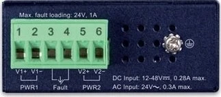 Šakotuvas PLANET IGS-500T tinklo komutatorius Ne-valdomas Gigabit Ethernet (10/100/1000) Mėlyna