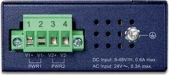 Šakotuvas PLANET IGS-510TF komutatorius bevielis Gigabit Ethernet (10/100/1000) Mėlyna