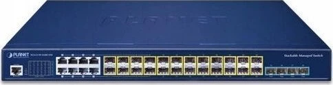 Šakotuvas Switch Planet Layer 3 16-Port 100/1000X SFP (SGS-6310-16S8C4XR)
