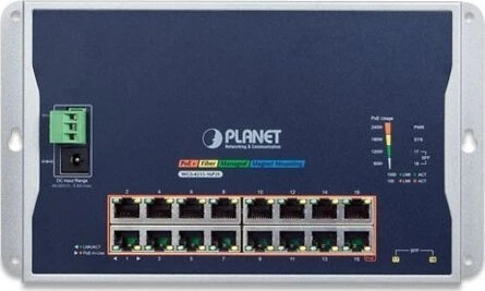 Šakotuvas Switch Planet WGS-4215-16P2S