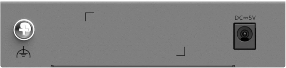 Šakotuvas Ruijie Switch Reyee 5 prievadų (RG-ES205GC-V2)