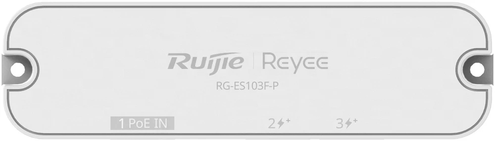 Šakotuvas Ruijie Switch Reyee POE / prailgintuvas 2 prievadų + 1X Uplink (RG-ES103F-P)