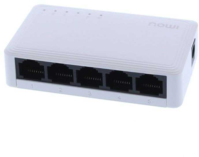 Šakotuvas IMOU komutatorius SG105C, 5-port Gigabit