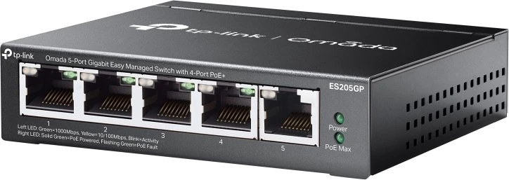 Šakotuvas Switch TP-Link ES205G
