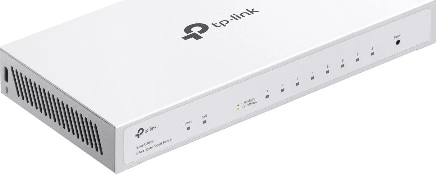 Šakotuvas TP-Link Festa FS308G Valdomas L2/L2+ Gigabit Ethernet (10/100/1000) Maitinimas per Eternetą (PoE) Balta