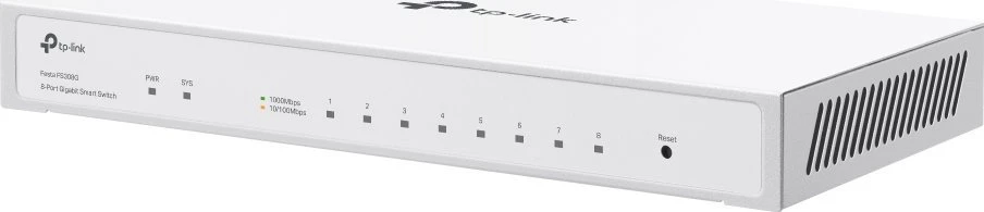 Šakotuvas TP-Link Festa FS308G Valdomas L2/L2+ Gigabit Ethernet (10/100/1000) Maitinimas per Eternetą (PoE) Balta