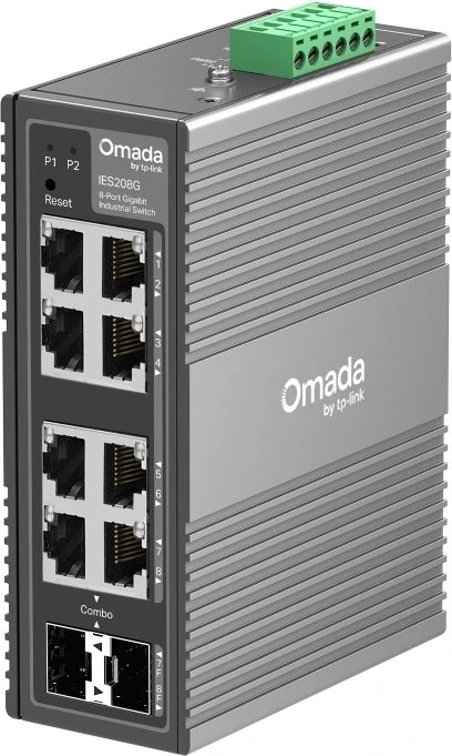Šakotuvas TP-Link 8-PORT 1G INDUSTRIAL SWITCH - EASY MANAGED