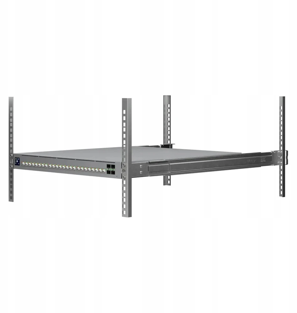 Šakotuvas UBIQUITI ECS-24S-POE (1050W) įmonės lygio 24 prievadų, 3 sluoksnio „Etherlighting PoE+++“ komutatorius