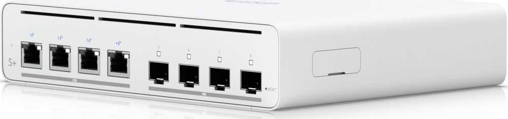 Šakotuvas UBIQUITI UISP-S-PLUS-EU 4x 2.5GbE PoE jungiklis