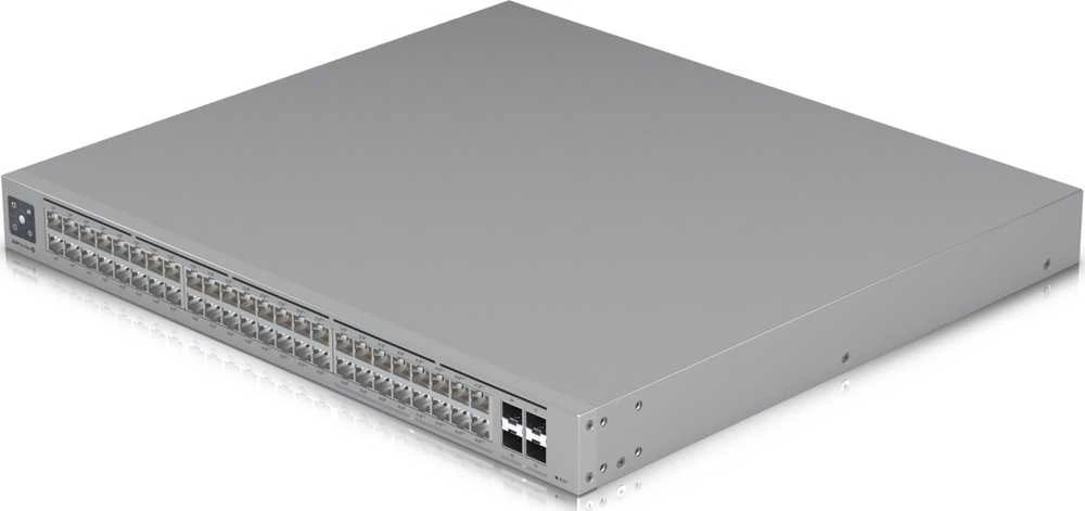 Komutatorius - Ubiquiti USW-PRO-MAX-48-POE L3 2.5G Pilkas