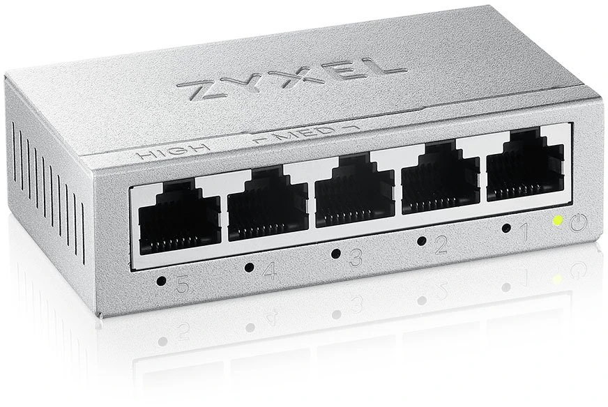 Šakotuvas „Zyxel GS-105BV5-EU0101F“ tinklo jungiklis Nevaldomas L2 Gigabit Ethernet (10/100/1000)