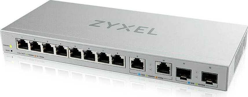 Šakotuvas Tinklo jungiklis - Zyxel Xgs1210-12-zz0102f 10/100/1000 Ethernet jungiklis
