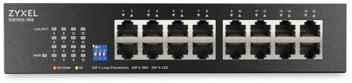 Šakotuvas Switch ZyXEL GS1100-16S (GS1100-16S-EU0101F)