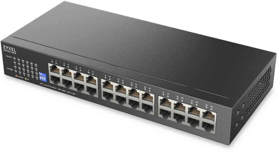 Šakotuvas Switch ZyXEL GS1100-24ES (GS1100-24ES-EU0101F)
