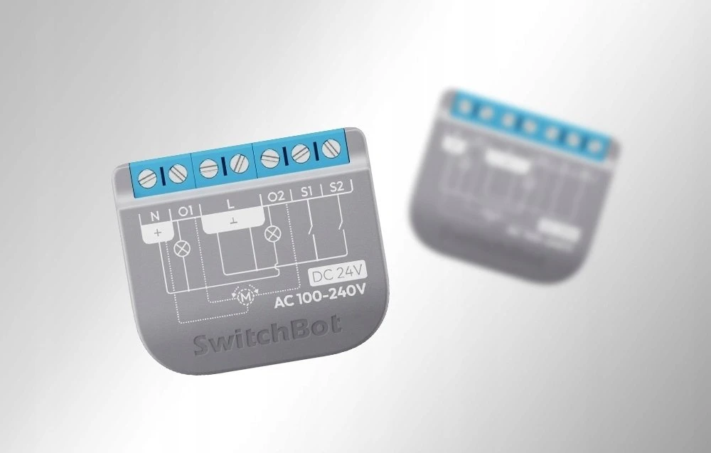 „SwitchBot“ relinis jungiklis, 2PM išmanusis dviejų kanalų jungiklis