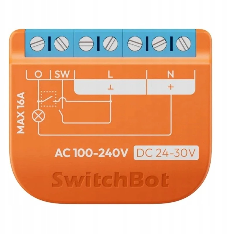 „Smart SwitchBot“ relės jungiklis 13:00.
