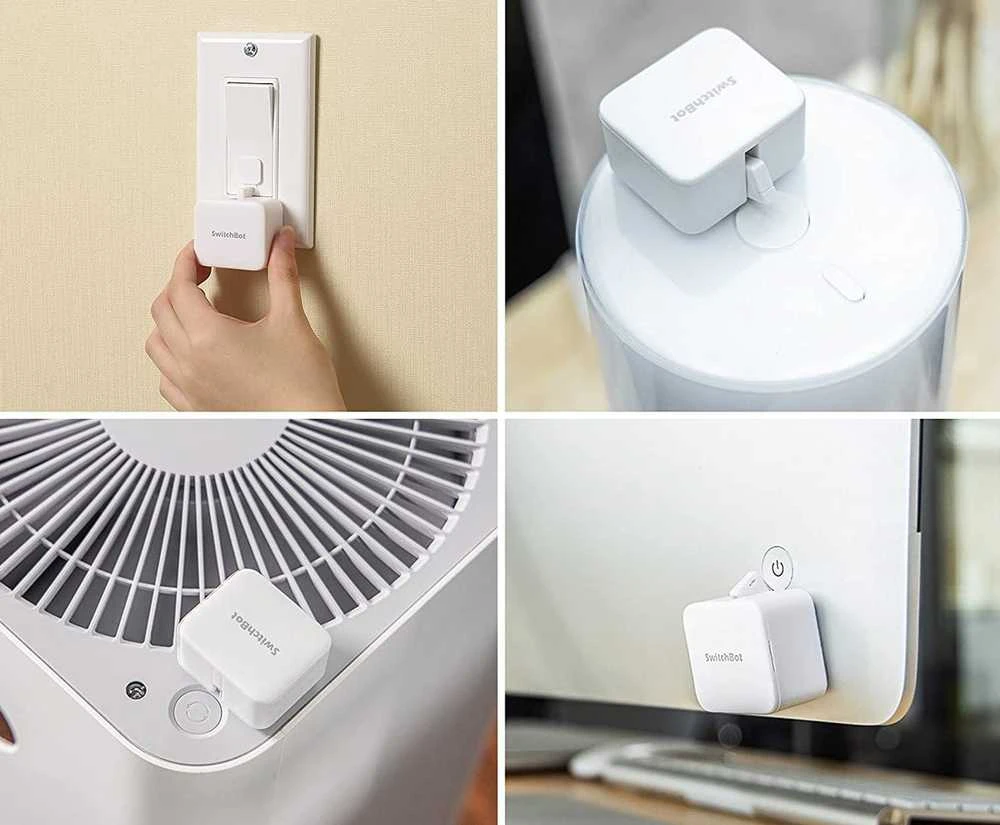 Belaidis nuotolinis jungiklis SwitchBot-S1 - juodas