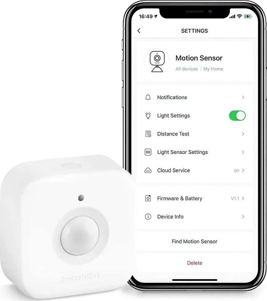 SwitchBot judesio jutiklis - Bluetooth