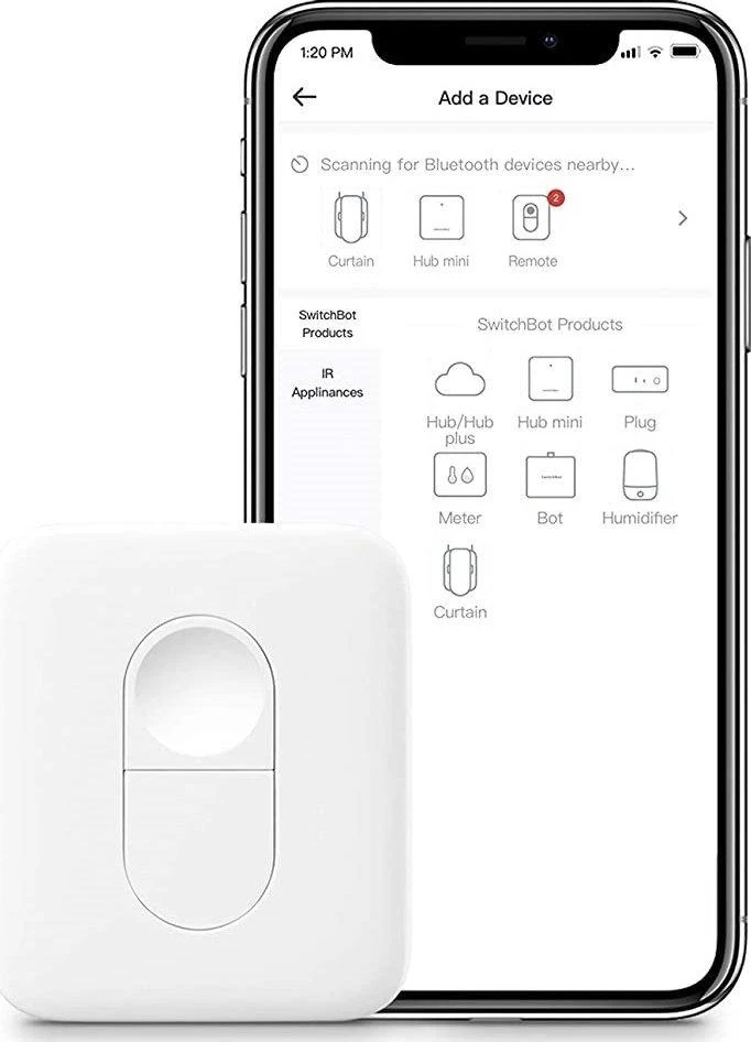 SwitchBot nuotolinio valdymo pultas