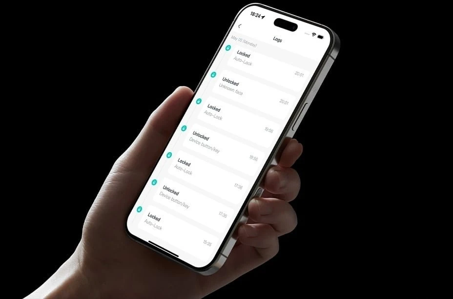 SwitchBot Ultra 3-viename išmanioji spyna su Hub Mini Matter valdymo pultu ir klaviatūra klaviatūra