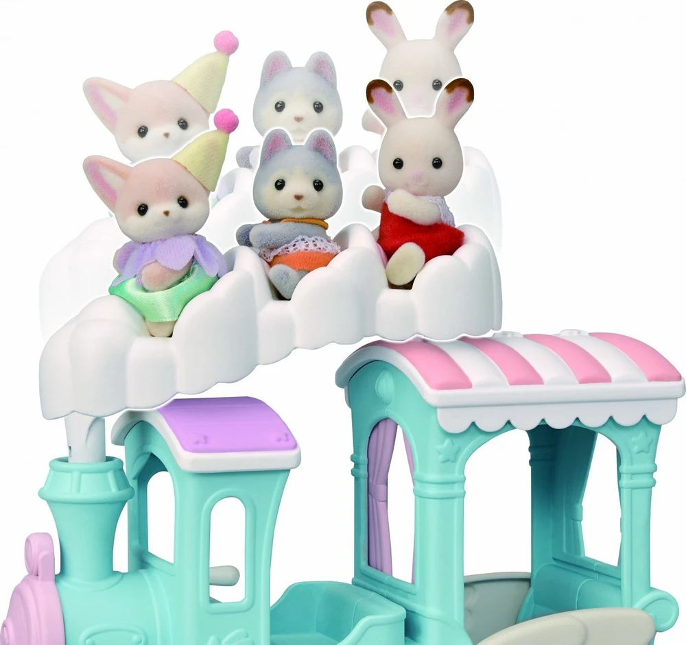 Epoch Figūrėlė spalvotas traukinukas Sylvanian Families