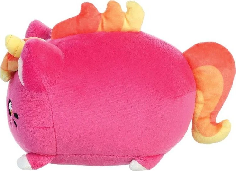 Symag Skanus persikas - pliušinis talismanas 18 cm uogų saulėlydžio miaučis