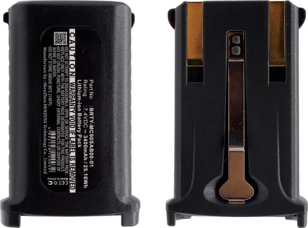 Akumuliatorius Symantec „Cameron Sino Technology“ skaitytuvo baterijos simbolis 21-61261-01, 21-65587-01, 21-65587-02, 21-65587-03 7,4 V 3400 mAh MC9000seriaG/K/S, MC9060seriaG/KS, MC9090seriaG/K/S