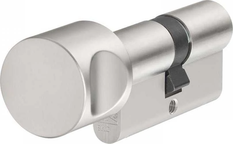 Spynos cilindras Abus KE60, 75 mm, nikeliuota
