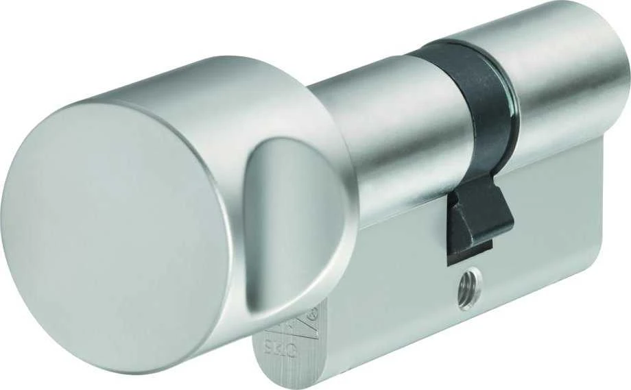 Spynos cilindras Abus KE60, 100 mm, nikeliuota